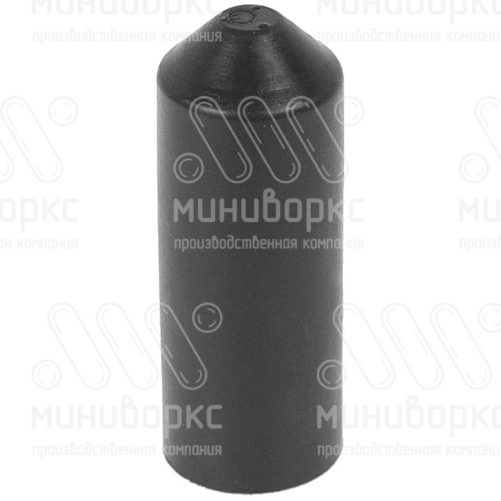 Термоусадочная заглушка Ø14 с клеевым слоем внутри, цвет черный – TRM14X55 - 1