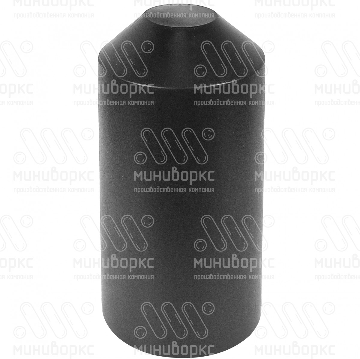 Термоусадочная заглушка Ø75 с клеевым слоем внутри, цвет черный – TRM75X150 - 1