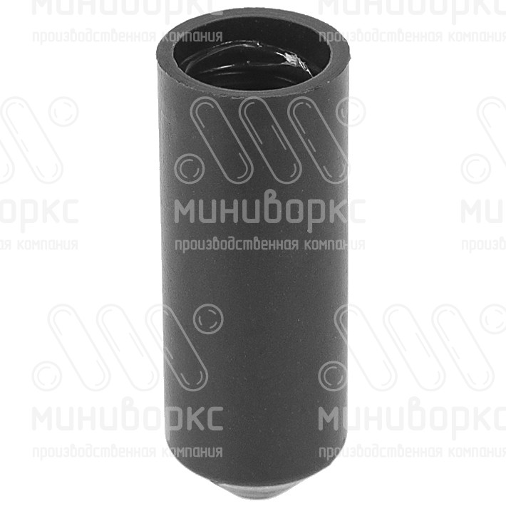 Термоусадочная заглушка Ø14 с клеевым слоем внутри, цвет черный – TRM14X55 - 3